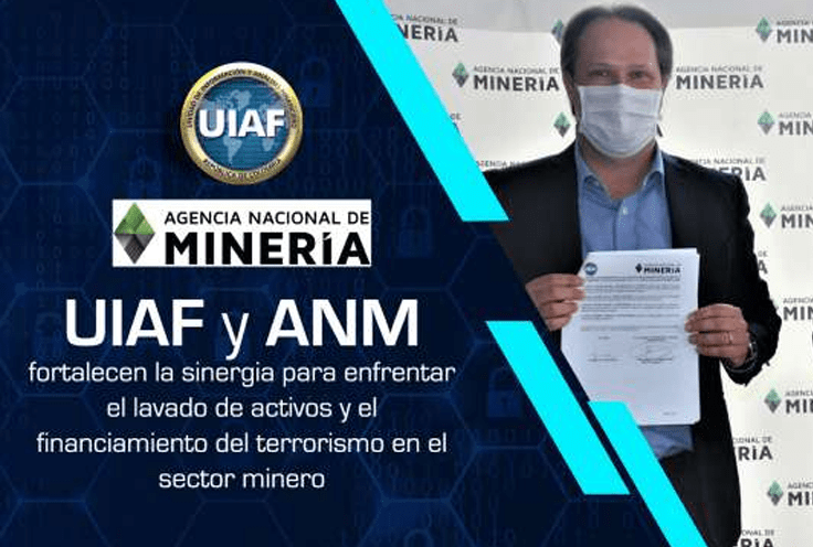ANM y UIAF firman acuerdo para prevenir lavado de activos