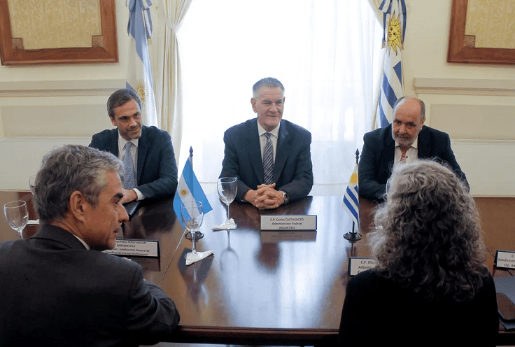 AFIP y Uruguay intercambiarán imágenes de los controles de carga